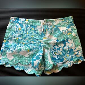 Lilly Pulitzer Scalloped Shorts